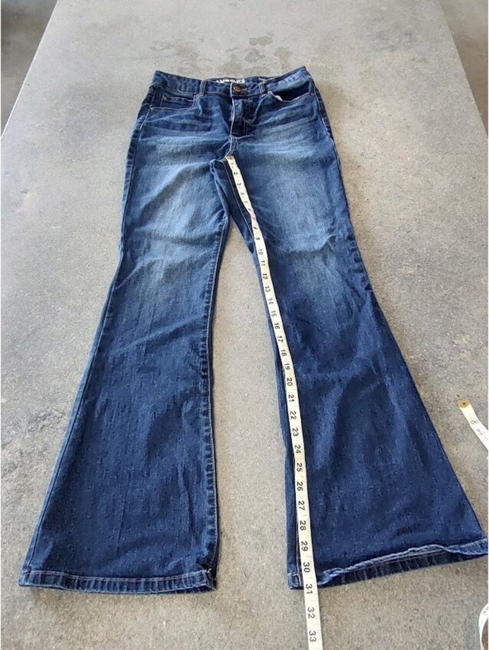 Blue Spice High Waist Flare Jeans Size 9